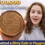 She Found a Dirty Coin in Playground Sand