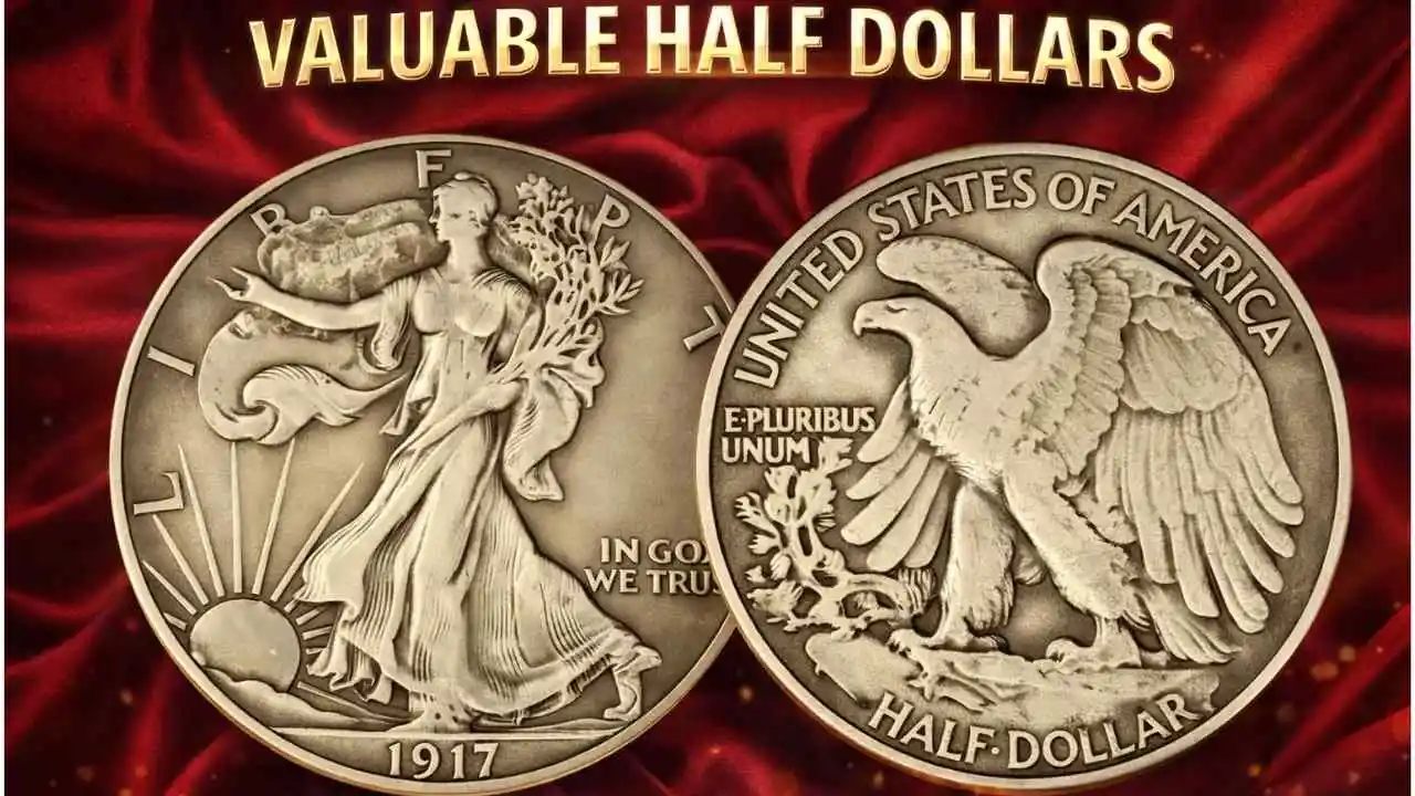1917 Walking Liberty Half Dollar